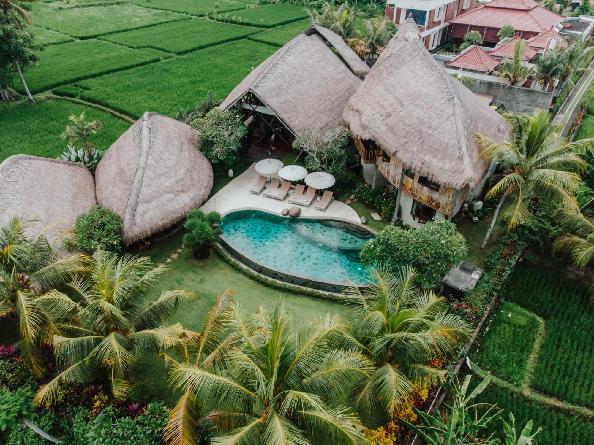 Villa Omah Padi Ubud Exterior photo